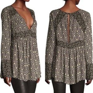 EUC Free People Rolling Hills Tunic Size XS